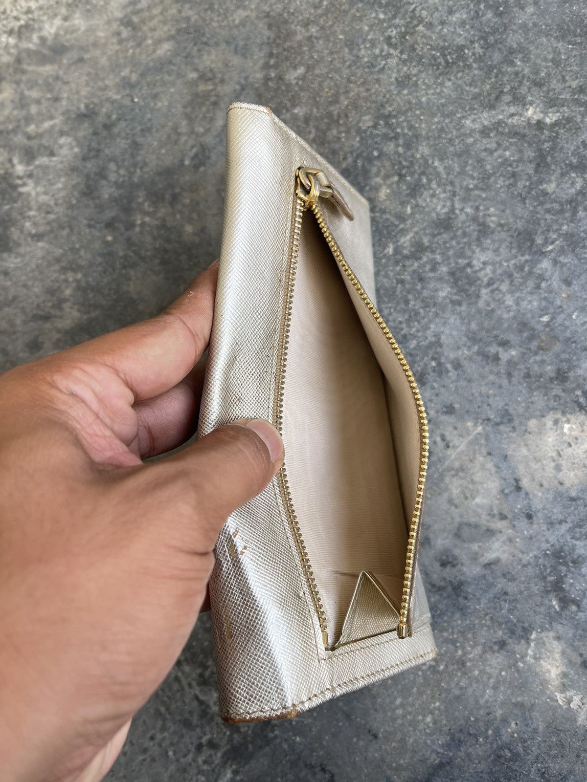 Prada × Vintage Prada multi slot long wallet Size ONE SIZE - 14 Thumbnail