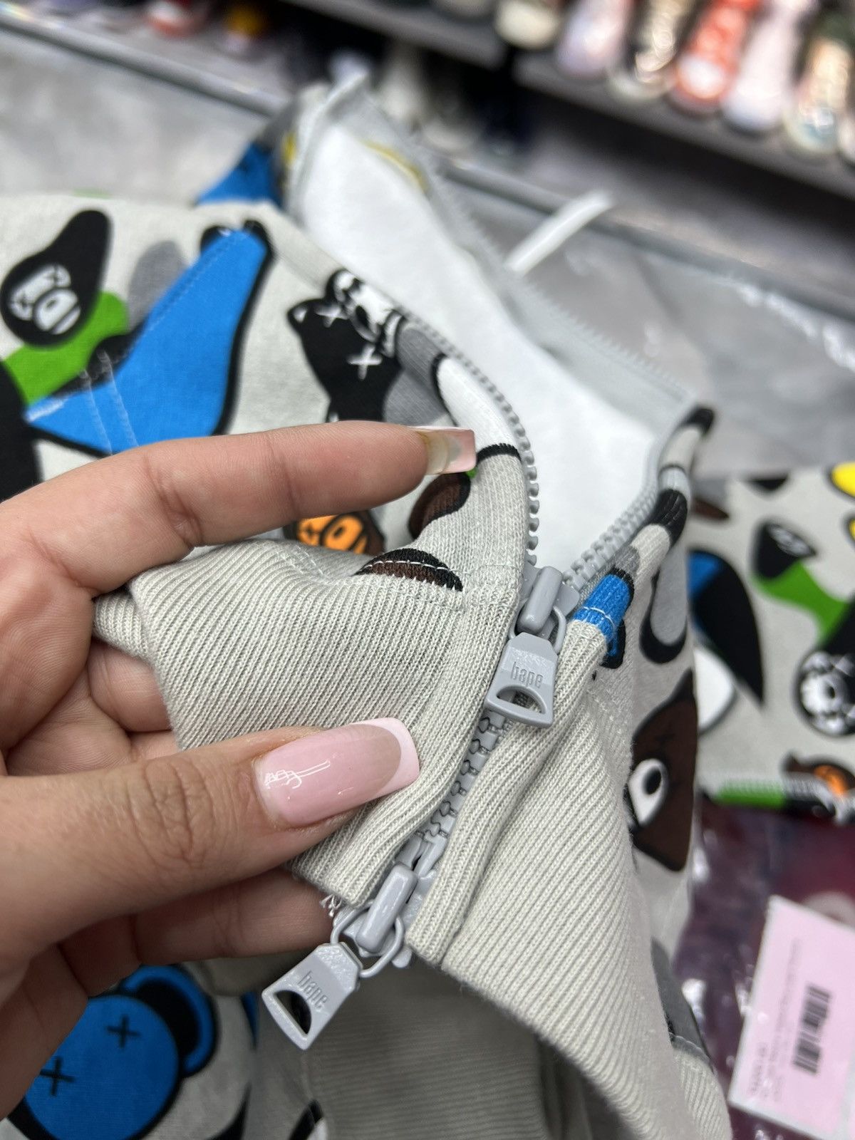 Bape Bape Baby Milo Zip Sweatshirt Size US XXS / EU 40 - 12 Thumbnail