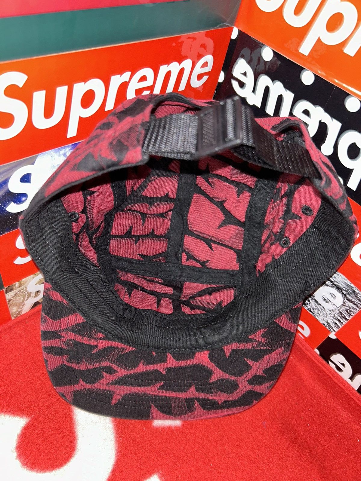 Supreme Supreme Thorn Camp Cap FW18 RARE HAT NEW Size ONE SIZE - 6 Thumbnail