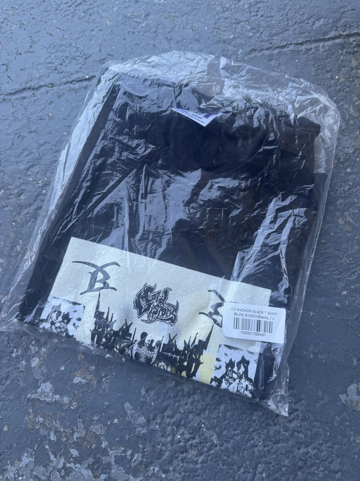 Drain Gang CV ANCHOR BLACK T-SHIRT UNOPENED Size US L / EU 52-54 / 3 - 1 Thumbnail
