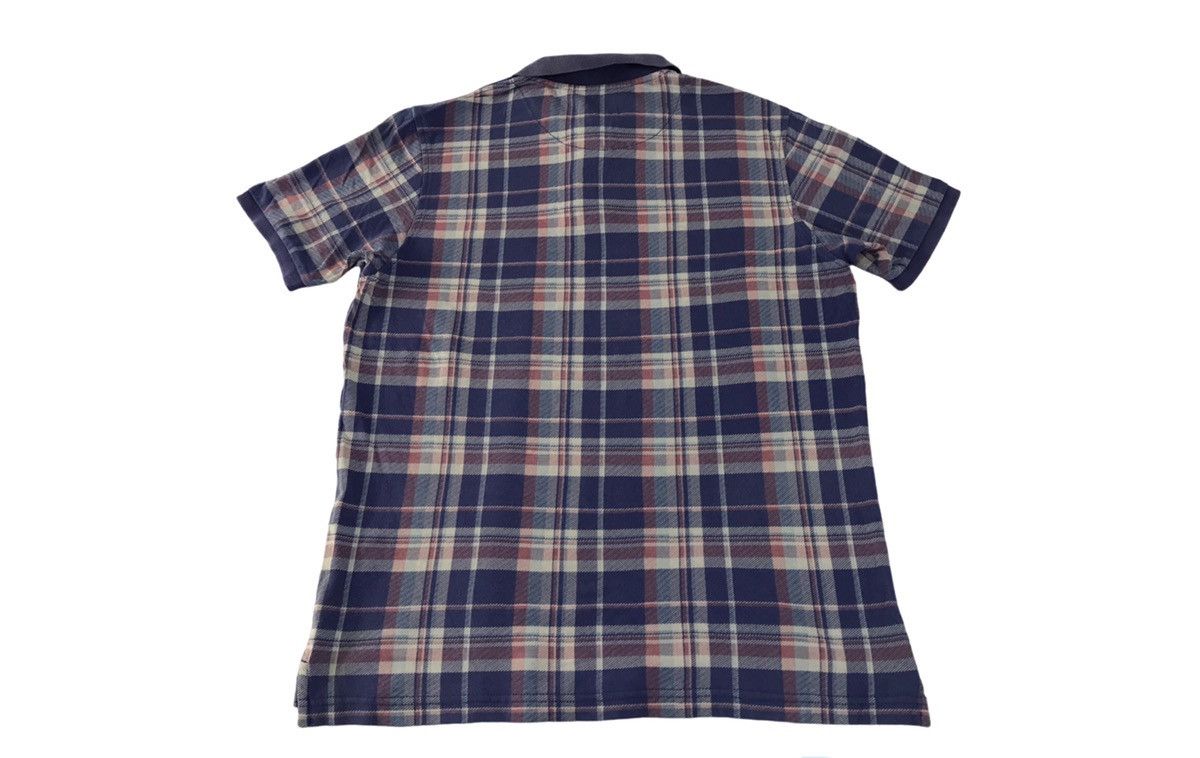Japanese Brand Vintage Classic Checkered Design Polo Tee T-shirt Size US L / EU 52-54 / 3 - 2 Thumbnail