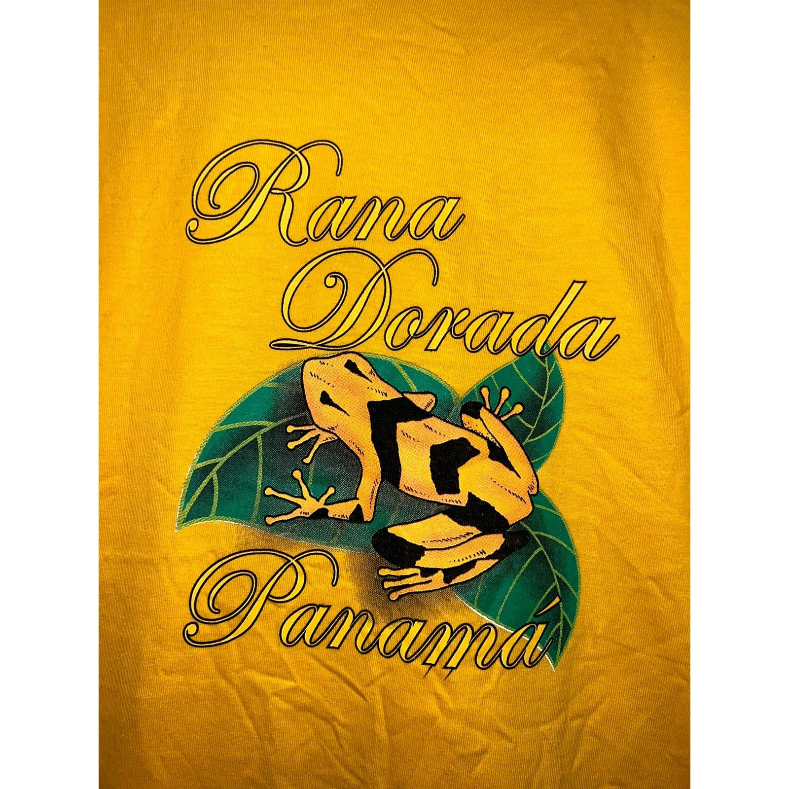 Vintage Vintage Tropical Frog Shirt Rana Dorada The Golden Frog VTG Size US L / EU 52-54 / 3 - 3 Thumbnail