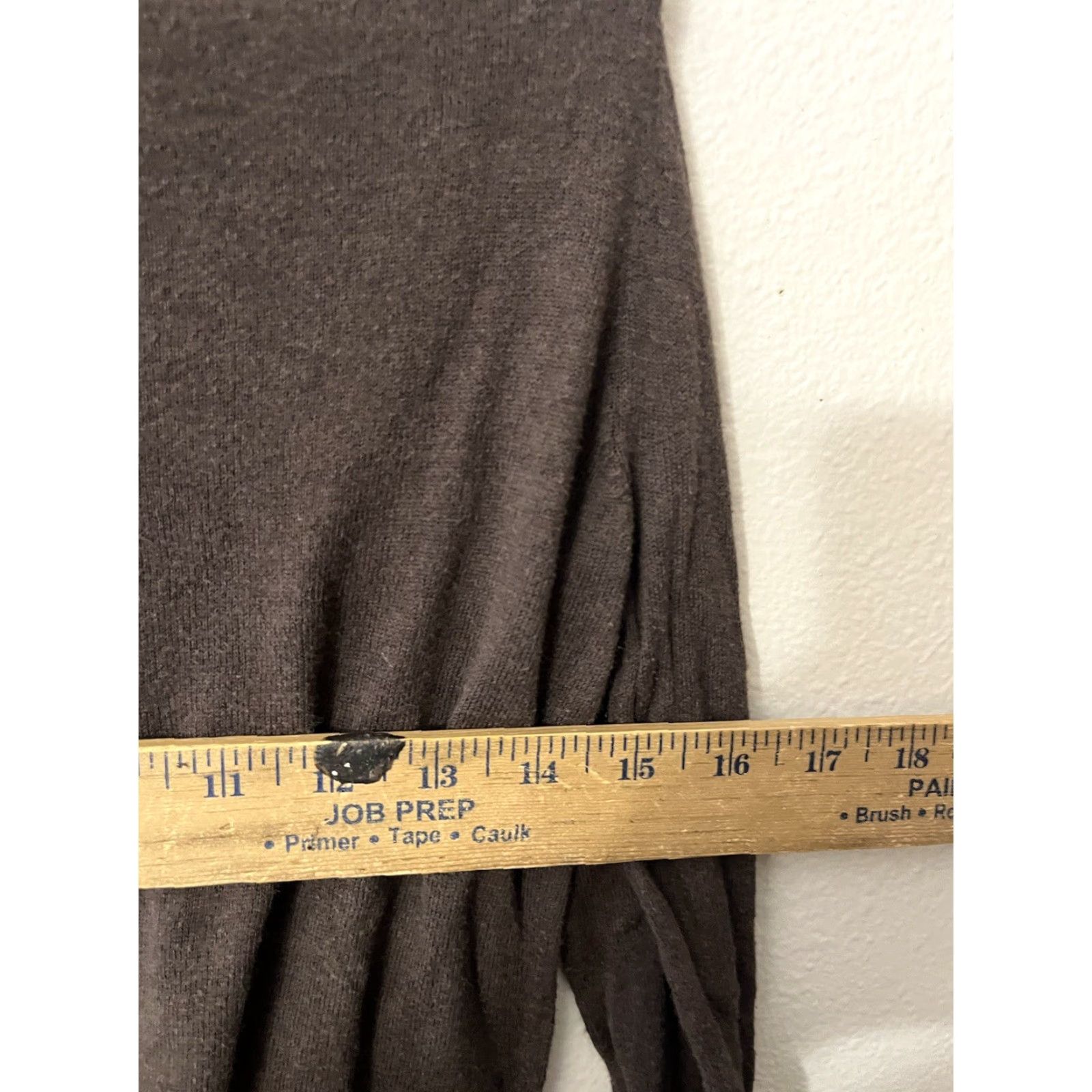 Banana Republic Banana Republic Women Crew Neck Sweater Size Small Brown Solid Pullover with Pockets Size S / US 4 / IT 40 - 5 Thumbnail