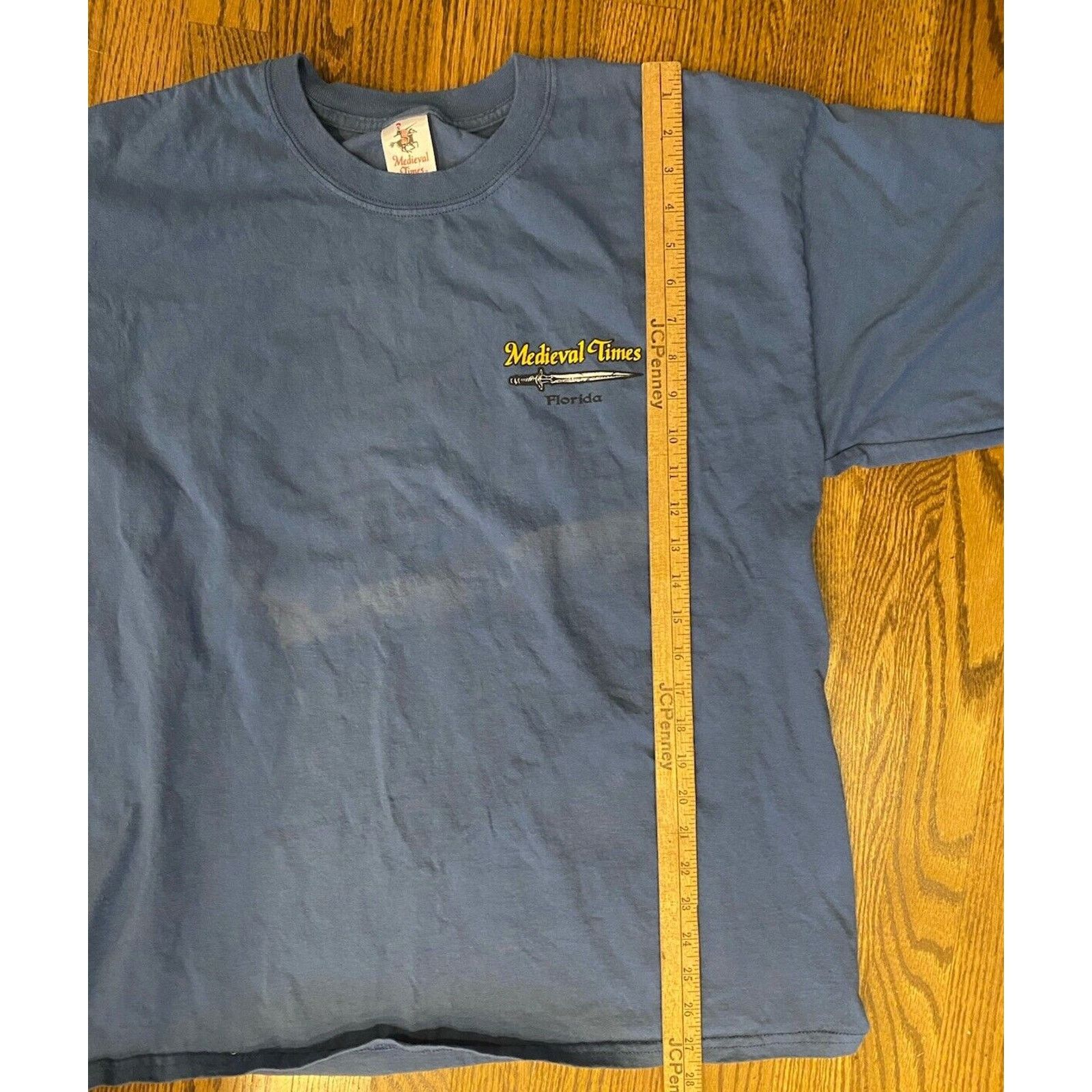 Other Vintage Medieval Times USA T Shirt Mens XL Blue Size US XL / EU 56 / 4 - 9 Thumbnail