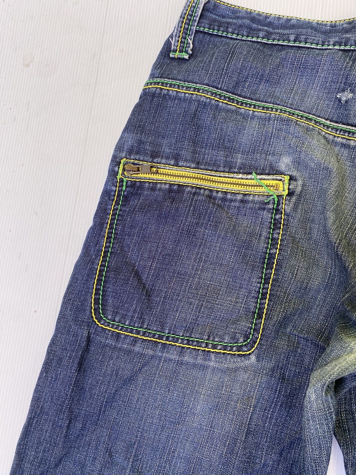 If Six Was Nine × Japanese Brand Sorridere double waist denim pants Size US 32 / EU 48 - 19 Thumbnail