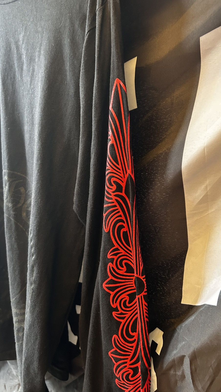 Chrome Hearts chrome heart long red sleeve Size US S / EU 44-46 / 1 - 6 Thumbnail