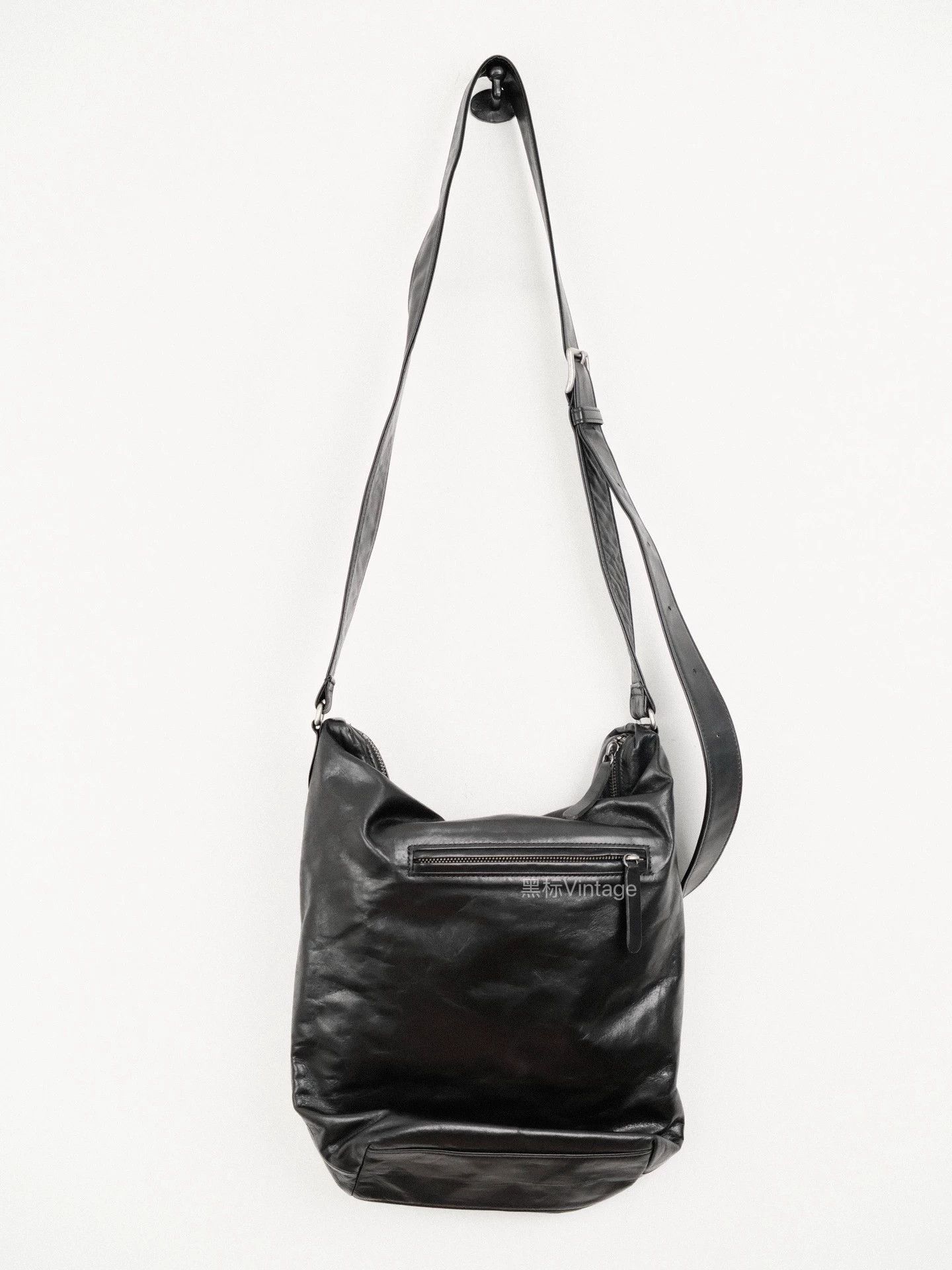 Yohji Yamamoto Yohji 17AW Vintage Horsehide Crossbody Bag Men's 9/10 Size ONE SIZE - 6 Thumbnail