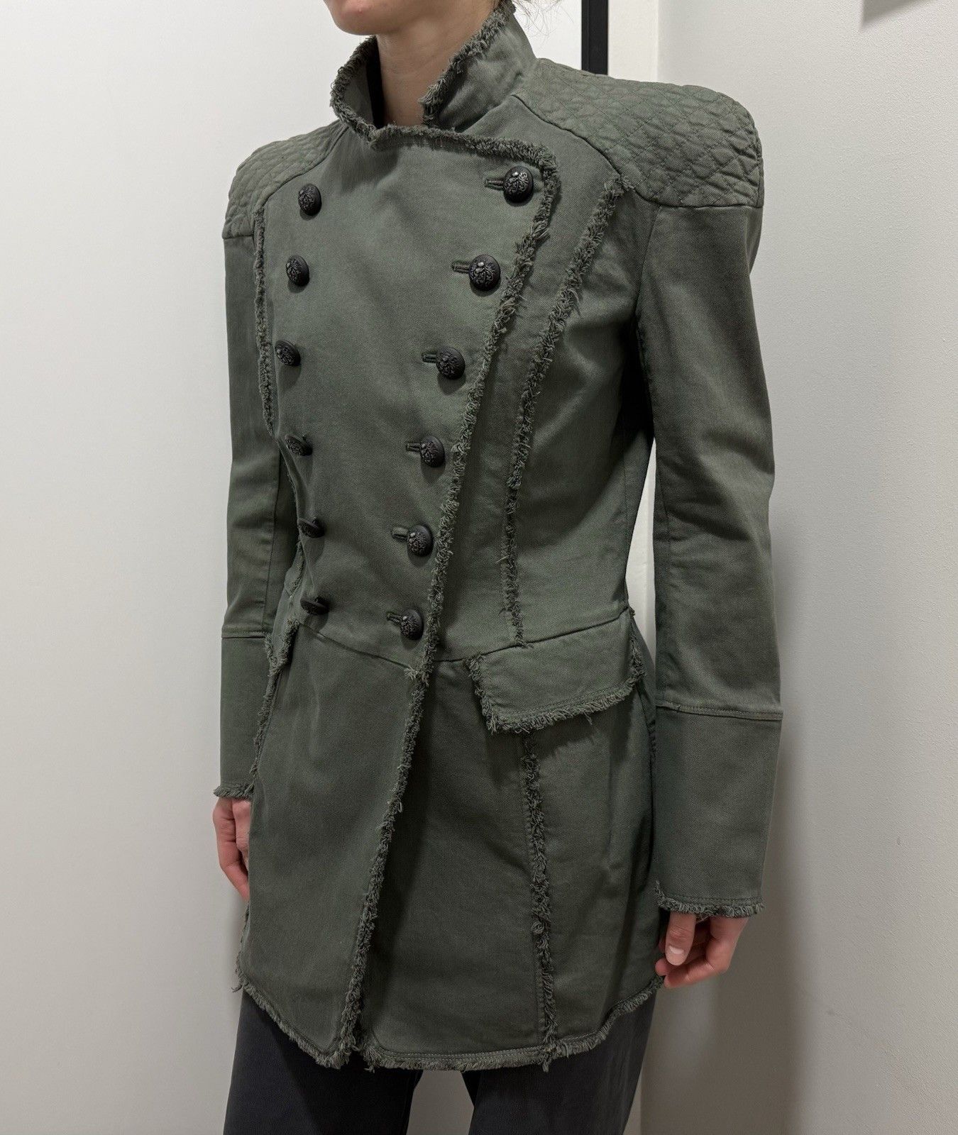 Pierre Balmain Pierre Balmain Double Breasted Military Napoleon Blazer Size XS / US 0-2 / IT 36-38 - 5 Thumbnail
