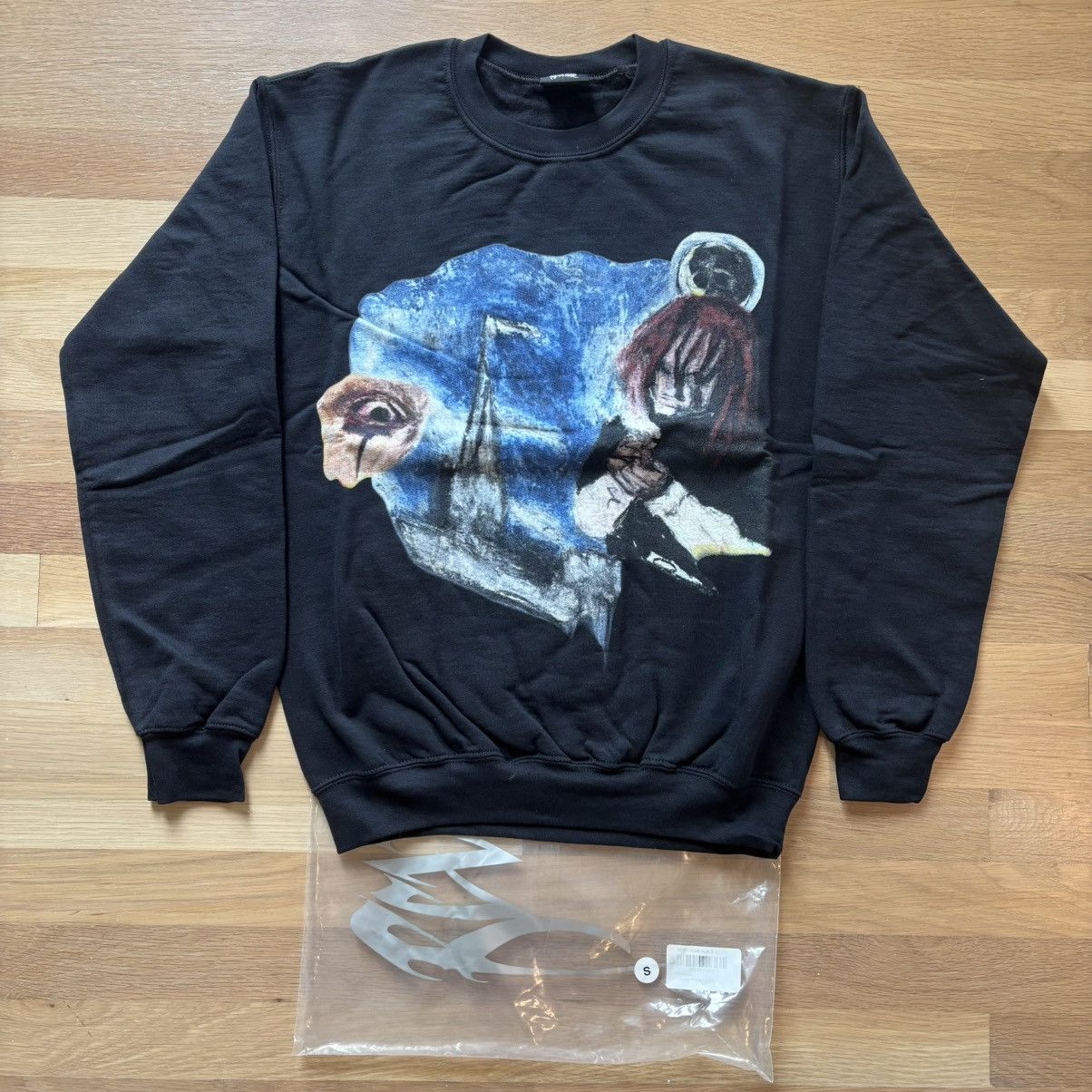 Revenge Revenge Crayon Trippie Redd Crewneck Sweatshirt Size US S / EU 44-46 / 1 - 3 Thumbnail