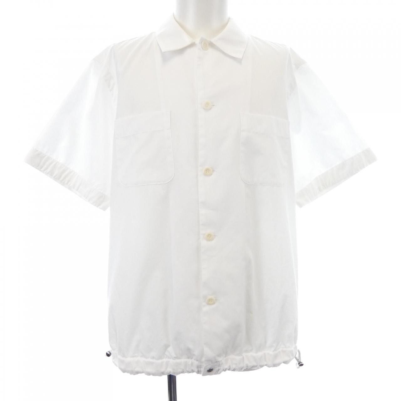 Sacai Sacai Sacai Cotton Shirt Textile Dress Shirt 25-03710M DUTY FREE for USA Size ONE SIZE - 1 Thumbnail