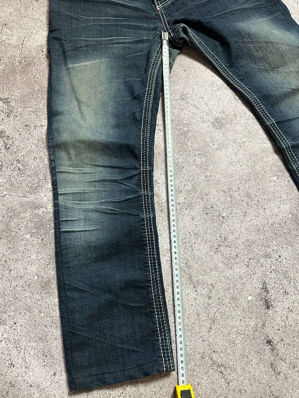 Affliction Affliction Ace Denim Jeans Y2K Embroidered size 31 Size 33" - 10 Thumbnail