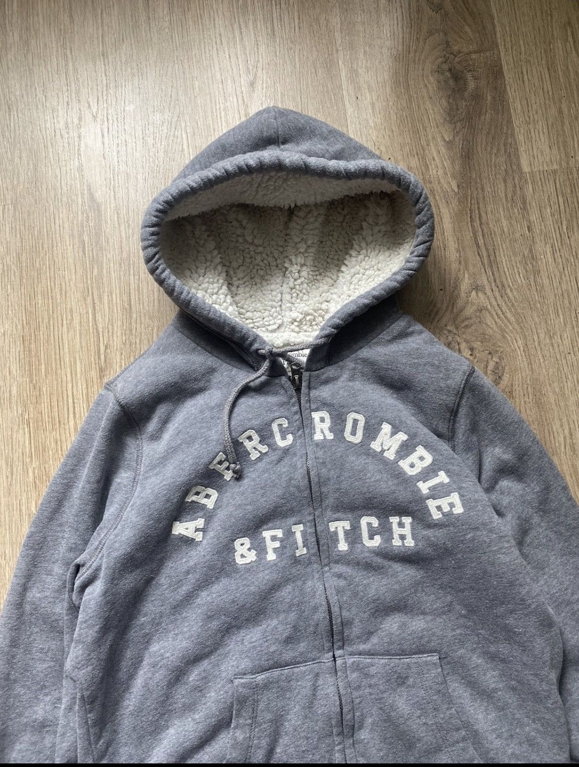 Abercrombie & Fitch ABERCROMBIE FAUXFUR ZIPPER HOODIE JAPANESE I6W9 LGB STYLE Size US M / EU 48-50 / 2 - 3 Thumbnail