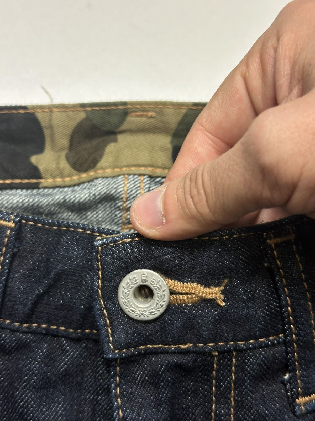 Bape Vintage Bape Jeans Size 28" / US 6 / IT 42 - 6 Thumbnail