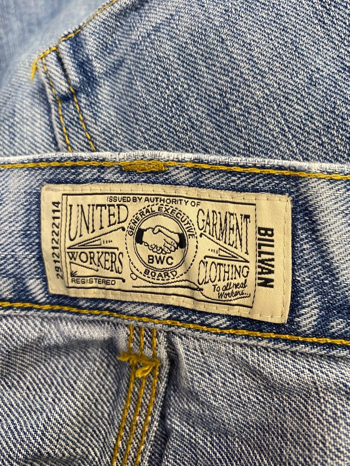 Other Japanese Brand Acid Wash Style Bush Pants Jeans Size US 32 / EU 48 - 11 Thumbnail