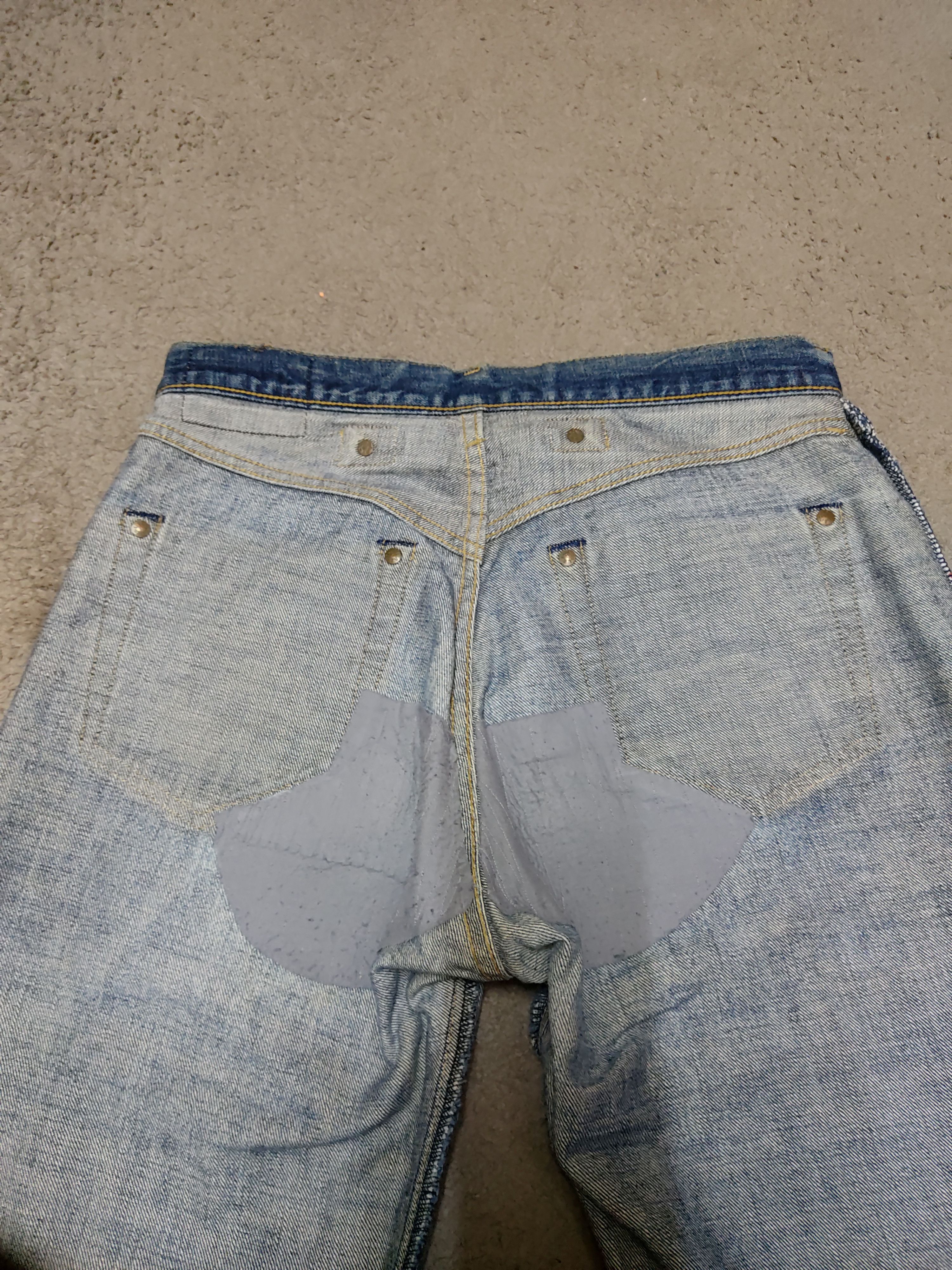 Levi's Vintage Clothing Vintage Levis 702 distressed buckle back Jeans Size US 32 / EU 48 - 17 Thumbnail