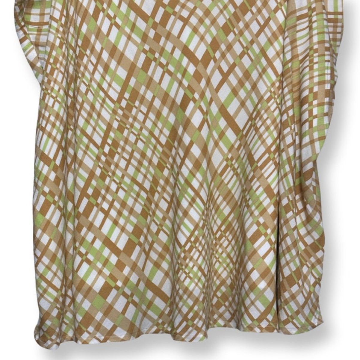 BP. BP. Straight Skirt Knee Length Zipper Plaid Multi 3X NWOT Size 42" / US 20 - 6 Thumbnail