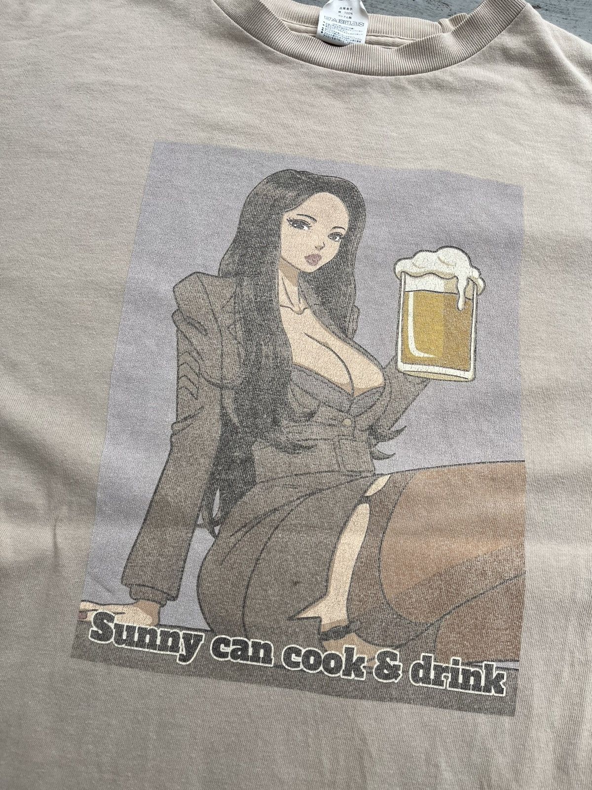 Hook-Ups × Vintage Sunny Can Cook & Drink Porn Tee Size US M / EU 48-50 / 2 - 4 Thumbnail