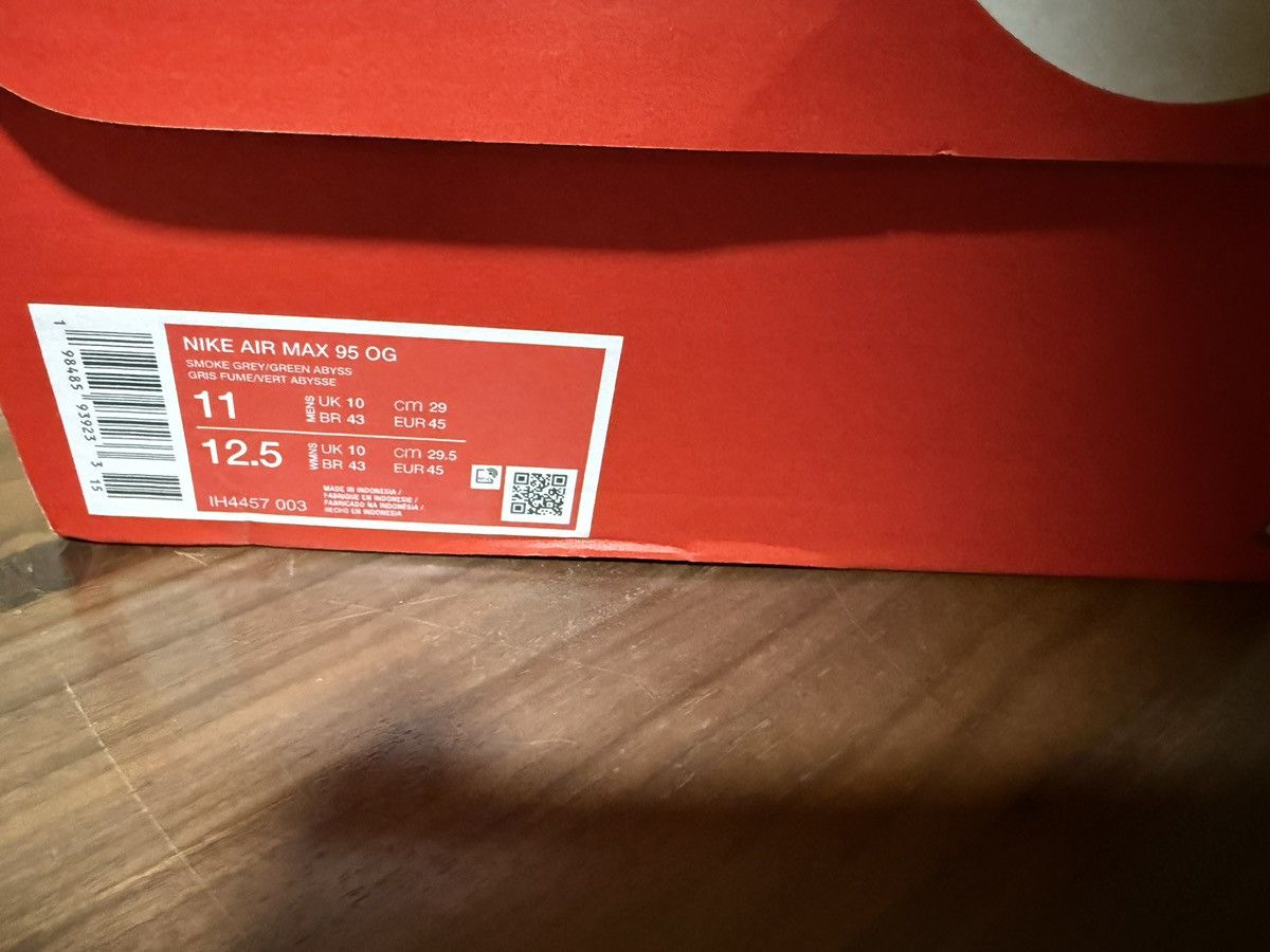 Nike Nike Air Max 95 OG Big Bubble 'SMOKE GREY GREEN ABYSS' Size Size US 11 / EU 44 - 8 Thumbnail