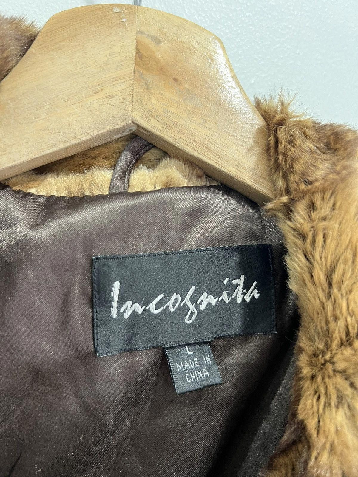 Vintage Vintage Womens Fur Coat Jacket Brown incognita Size L / US 10 / IT 46 - 3 Thumbnail