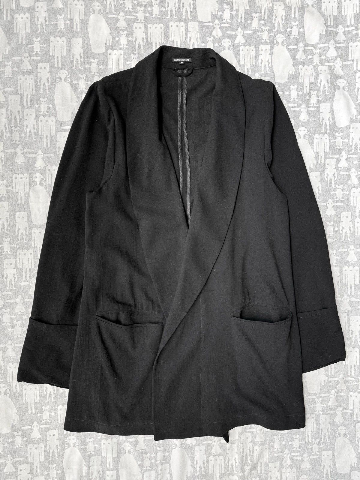 Ann Demeulemeester Ann Demeulemeester SS08 Kimono Oversized Wrap Long Jacket Size US XS / EU 42 / 0 - 1 Thumbnail