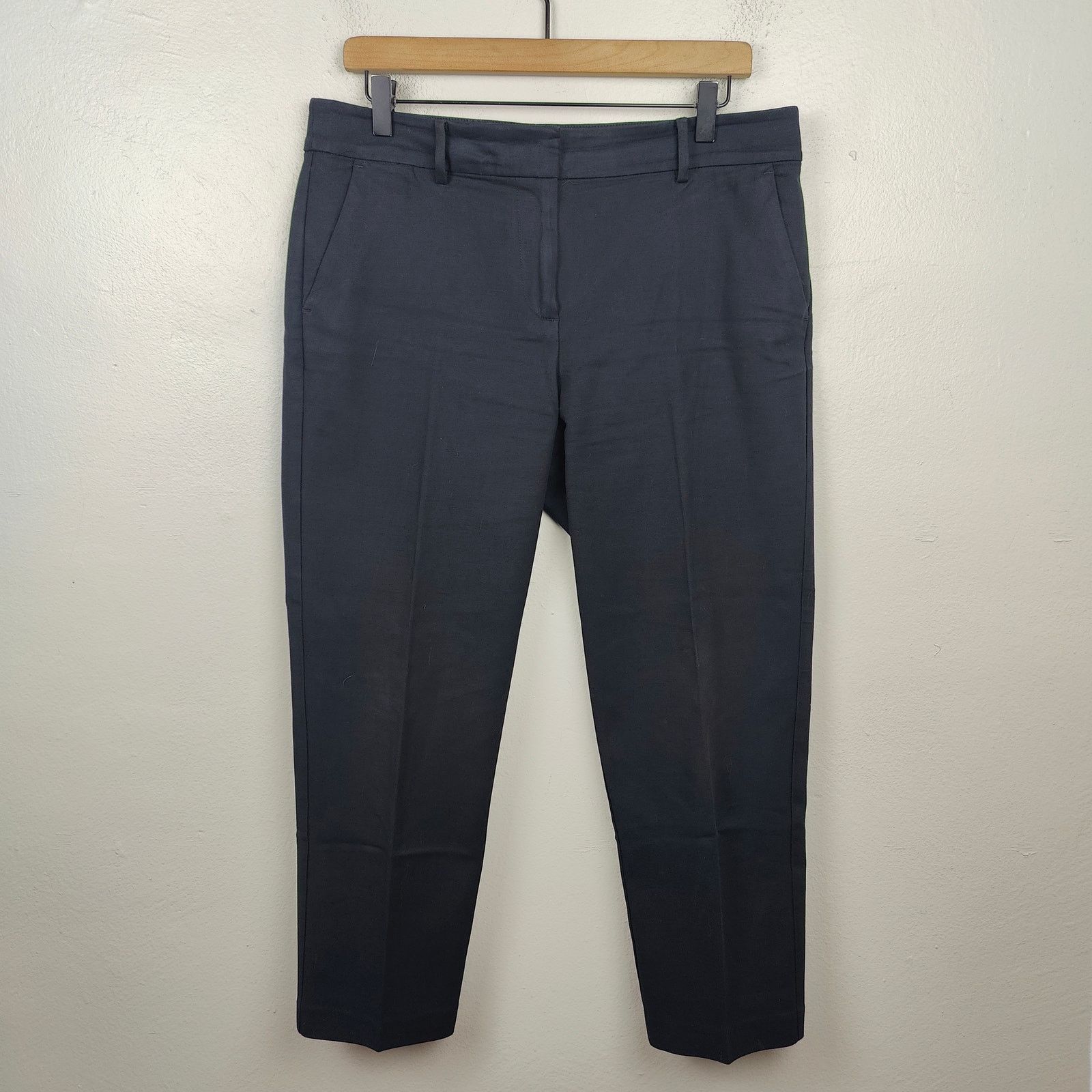 Loft Loft Pants Womens 8 Black The Riviera Slim Stretch Preppy Size 30" / US 8 / IT 44 - 1 Thumbnail