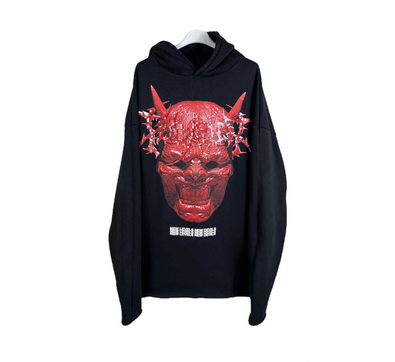 Band Tees × Los Angeles Apparel × ROSE IN GOOD FAITH Rose in good faith x Polyphia demon raw oversized hoodie Size US S / EU 44-46 / 1 - 1 Thumbnail