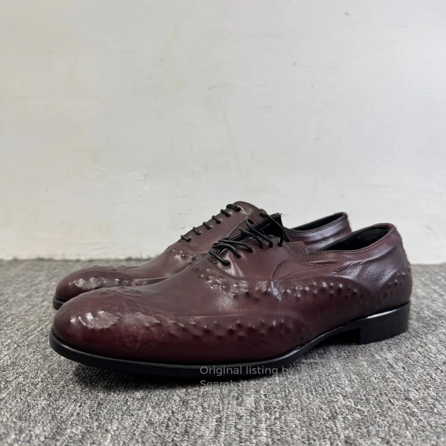 Alexander McQueen ALEXANDER MCQUEEN Relief leather shoe| Size US 7 / EU 40 - 1 Thumbnail