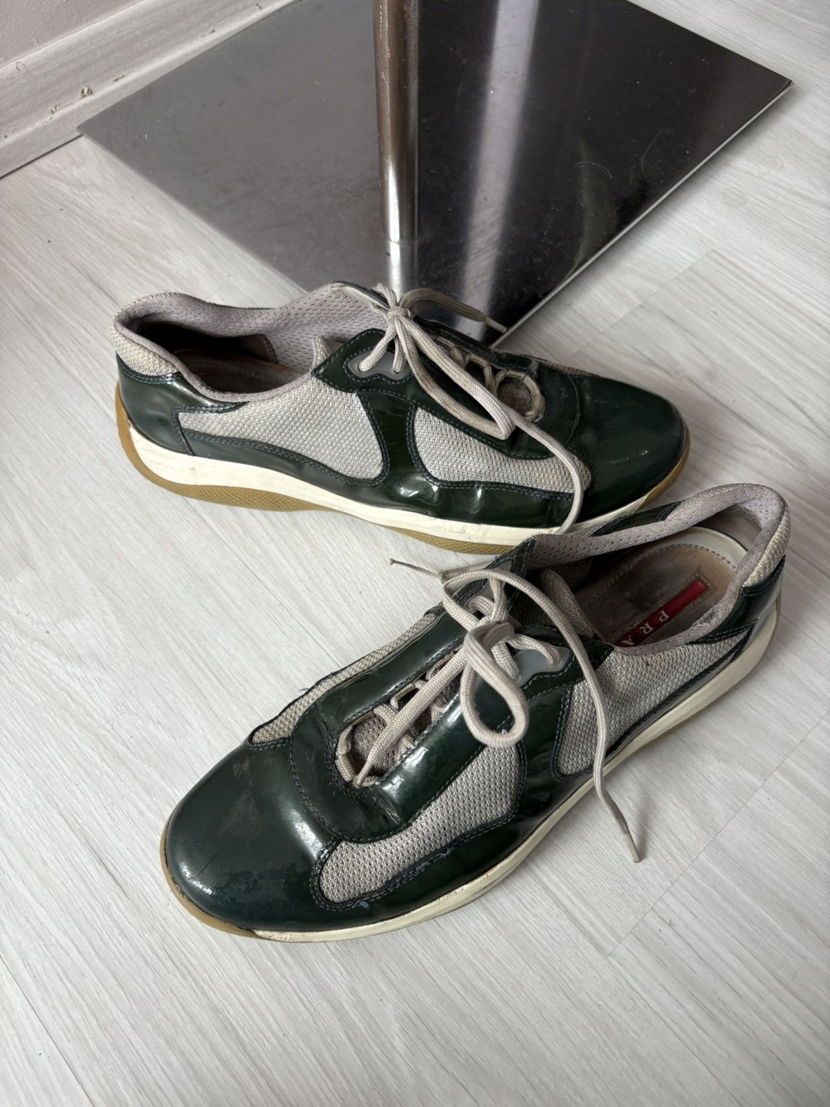 Prada PRADA AMERICAN CUP SNEAKERS Size US 10.5 / EU 43-44 - 10 Thumbnail