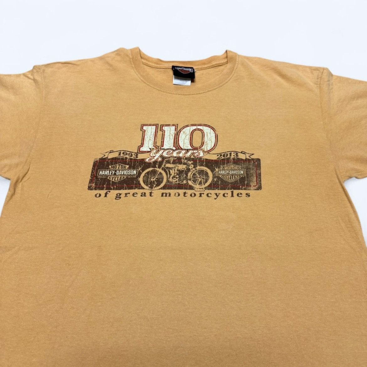 Harley Davidson 2013 Harley Davidson 110 Years Galesburg T-Shirt Sz Large Size US L / EU 52-54 / 3 - 2 Thumbnail