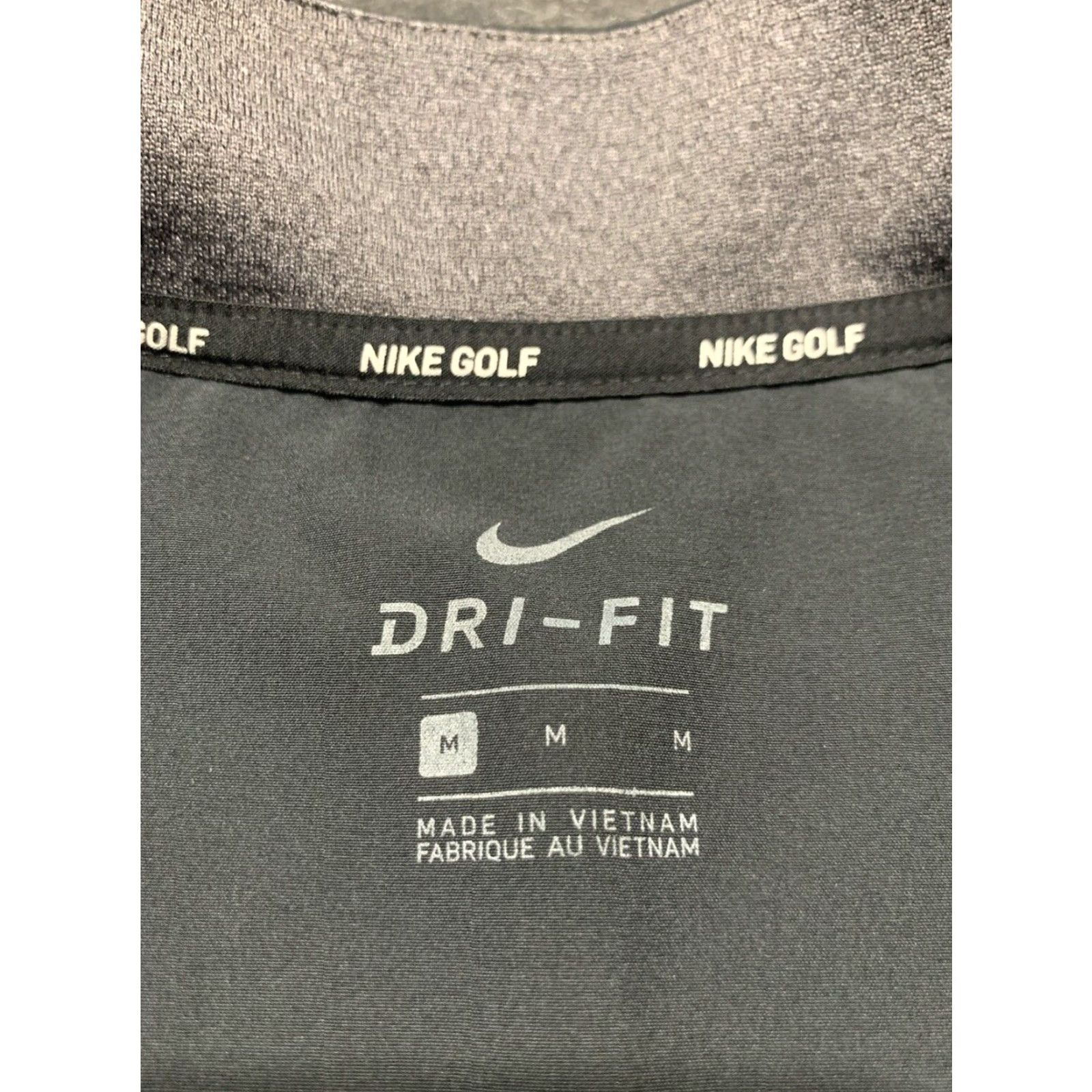 Nike Nike Dri-FIT Golf 1/4 Zip Pullover Jacket Men Medium Grey Athletic CrossFit Spring Fall Winter Size US M / EU 48-50 / 2 - 5 Thumbnail