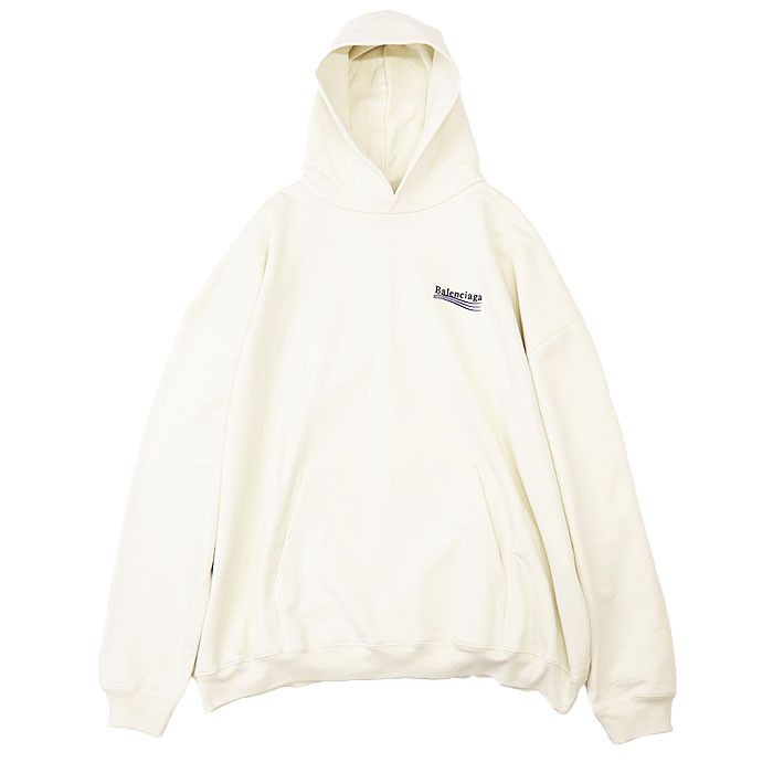 Balenciaga Balenciaga Balenciaga Political Campaign Cotton Hoodie Cotton Sweatshirts & Hoodies 620973TKVI9 DUTY FREE for USA Size ONE SIZE - 1 Thumbnail