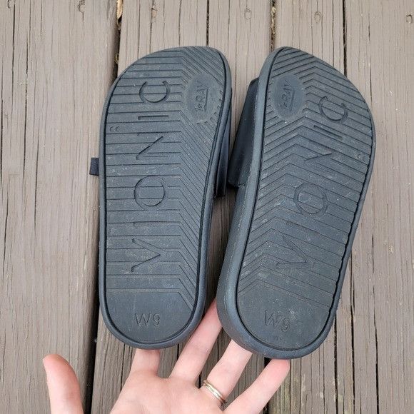 Vionic Vionic Orthaheel Keira Black Synthetic Platform Comfort Summ Size US 9 / IT 39 - 6 Thumbnail