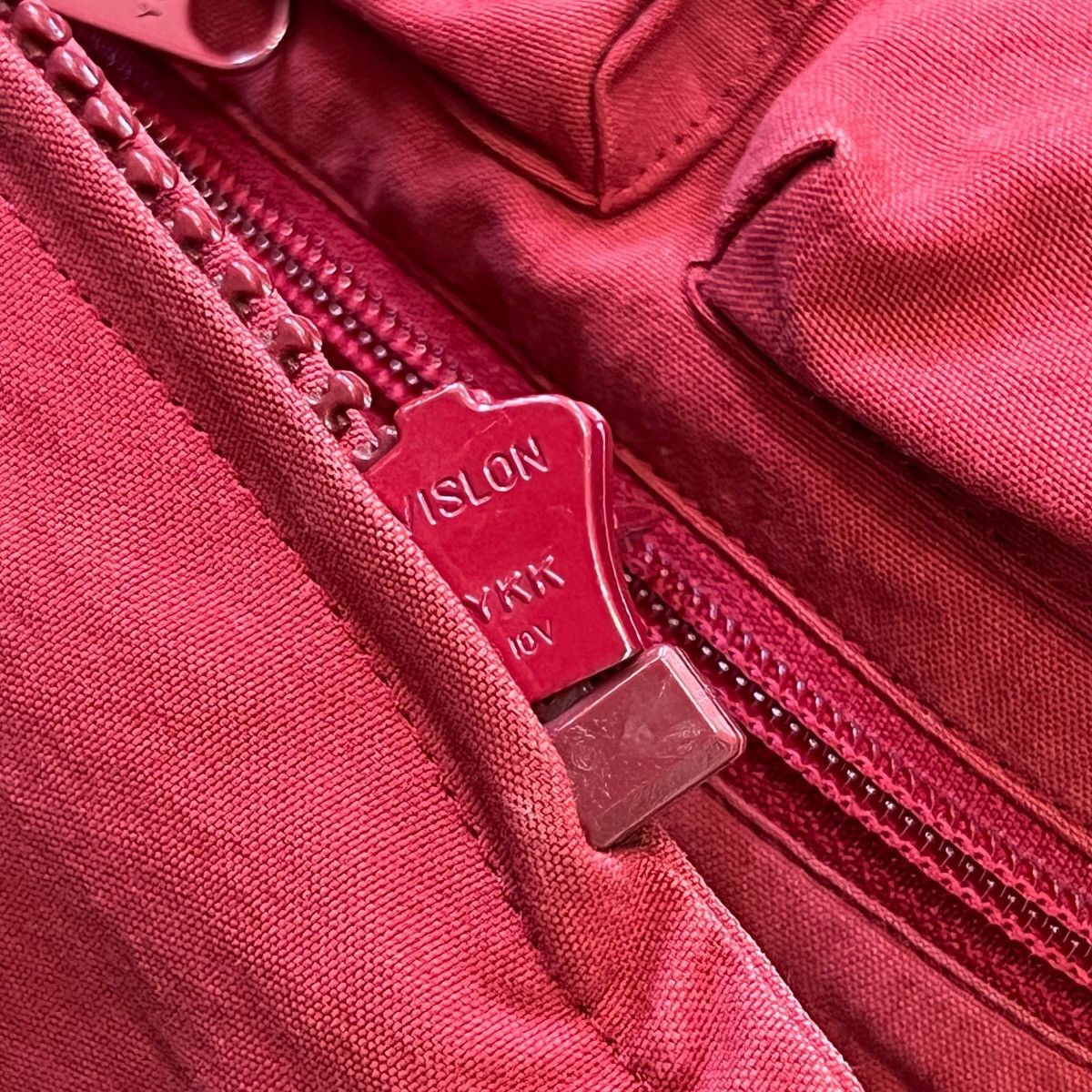 General Research GENERAL RESEARCH 2002SS Nylon-Cotton Fishing Vest Red Size US M / EU 48-50 / 2 - 7 Thumbnail