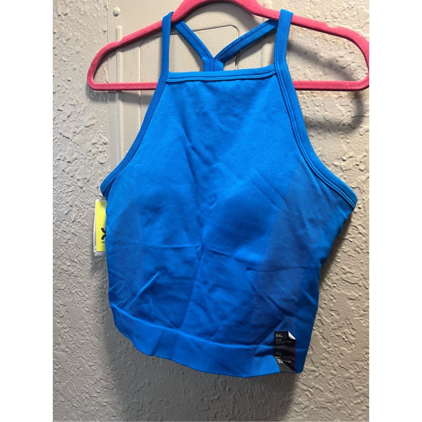 Other All In Motion Blue Rib Seamless Cropped Tank Top Woman’s Siz Size XXL / US 16-18 / IT 52-54 - 2 Thumbnail