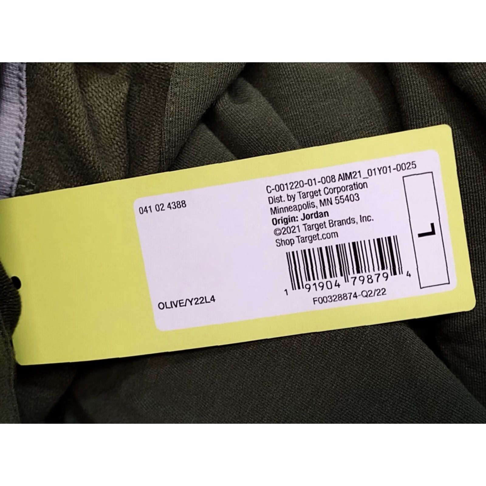 Vintage All In Motion Women’s Fleece Full Zip Hoodie Olive Green L Hoodie Women Full Zip Athletic Fleece Jacket Size L / US 10 / IT 46 - 6 Thumbnail