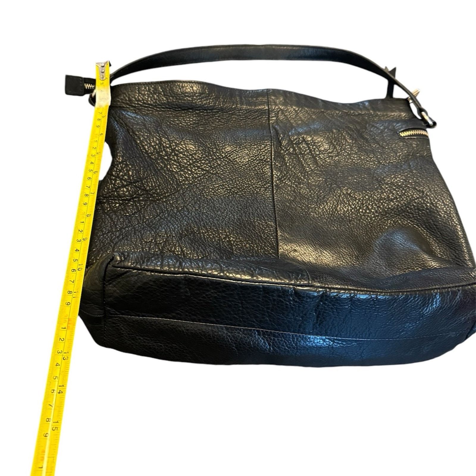 NBDN Nobrandedon Kelsi Dagger pebbled leather hand bag Size ONE SIZE - 5 Thumbnail