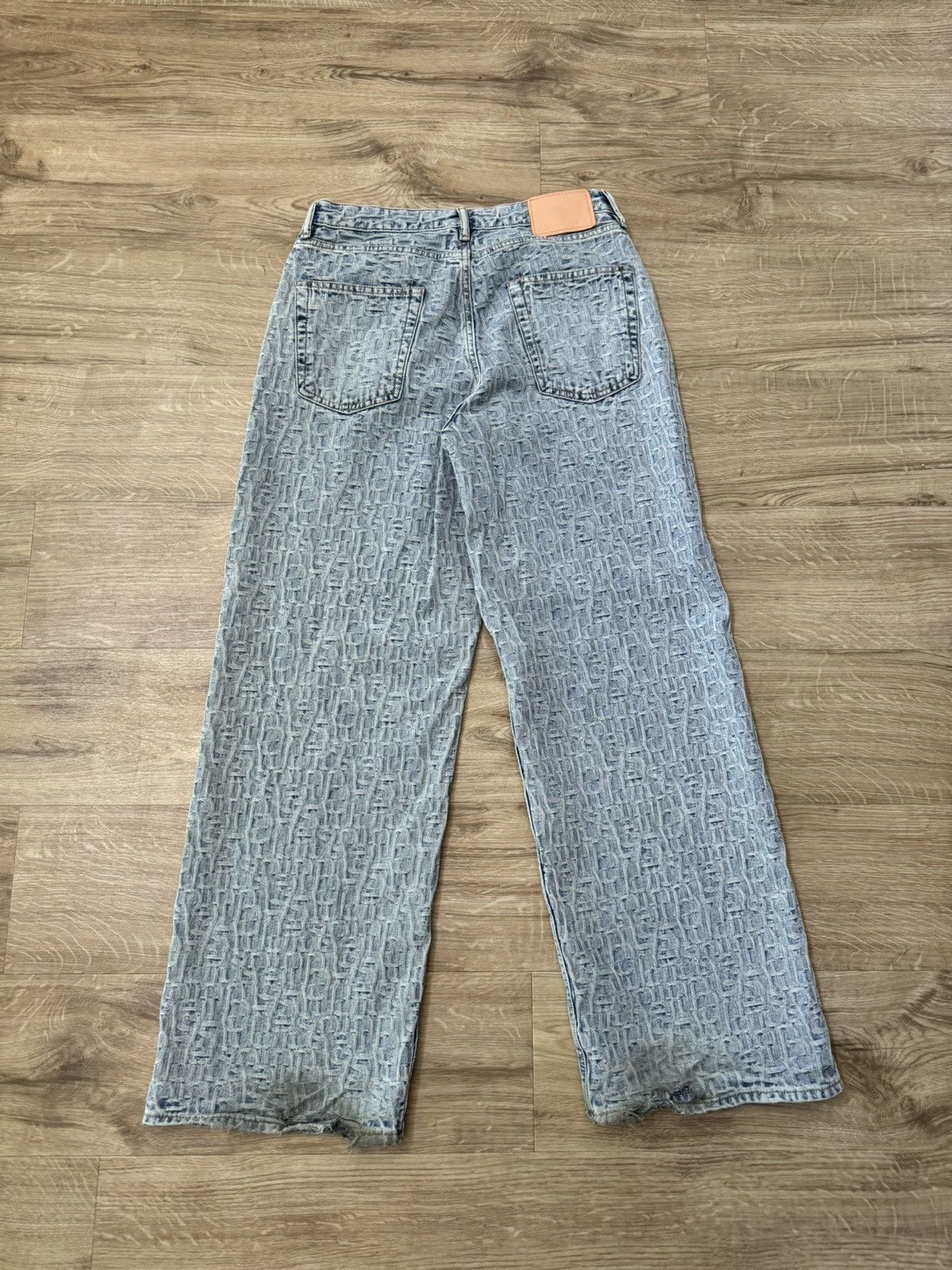 Acne Studios BAGGY FIT JEANS - 1981M MONOGRAM Size US 30 / EU 46 - 2 Thumbnail