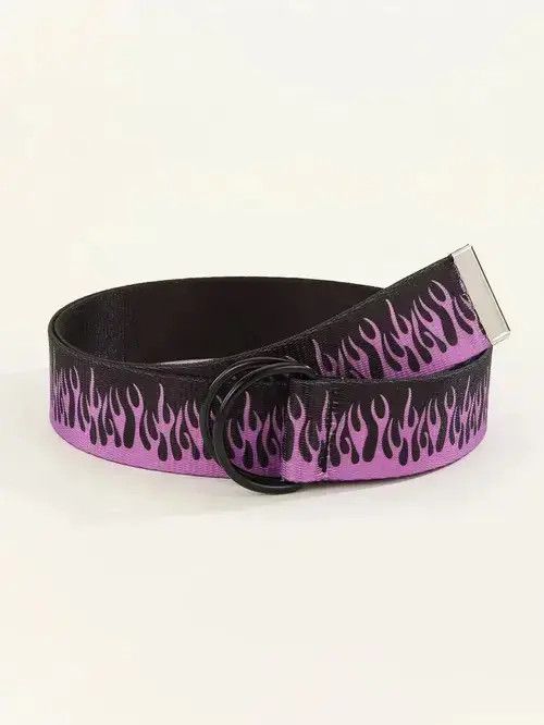 Japanese Brand Purple Flame Belt Size ONE SIZE - 4 Thumbnail