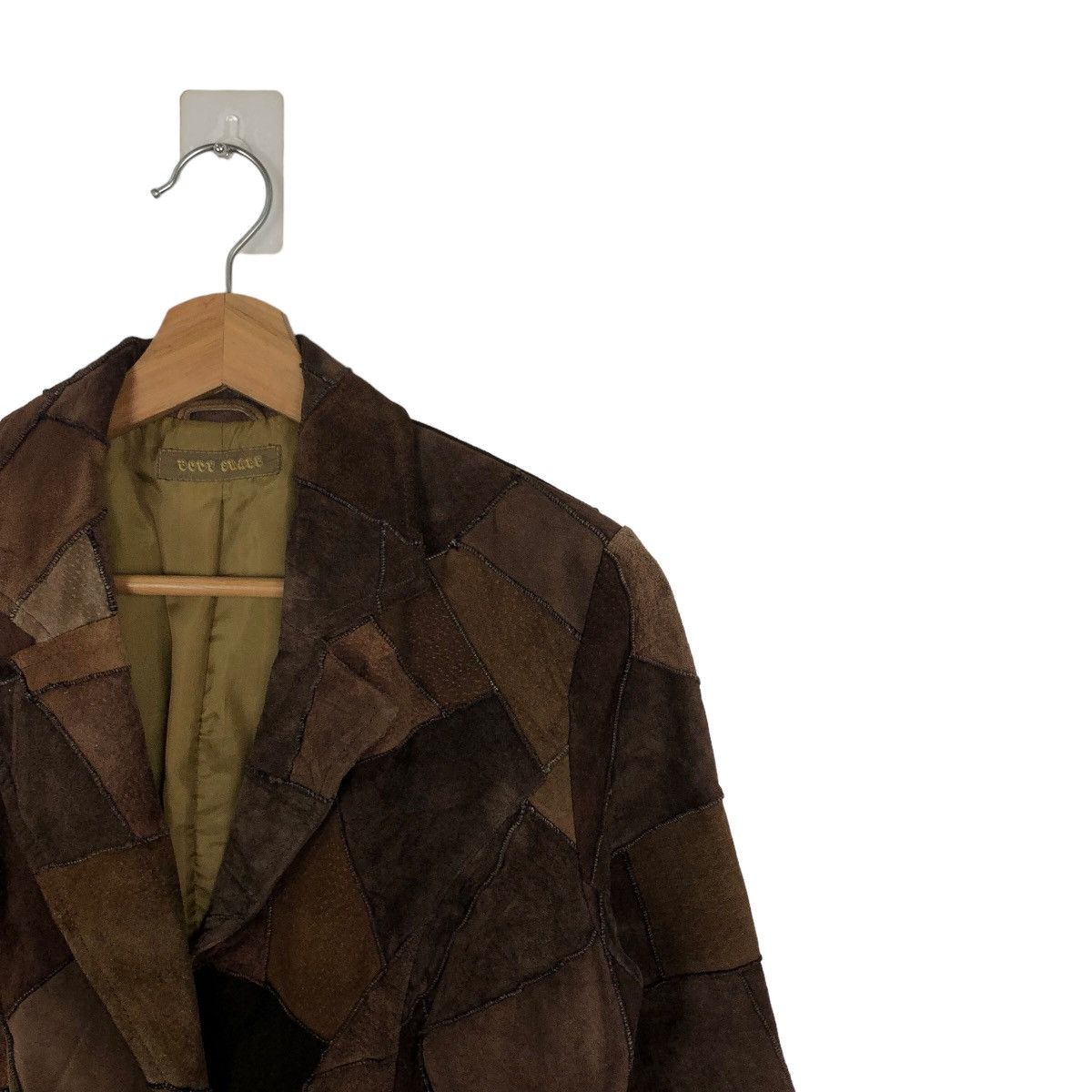 Japanese Brand 🔥90s VINTAGE SOFT LEATHER JACKET BODY SHAKE JAPAN PATCHWORK Size US M / EU 48-50 / 2 - 5 Thumbnail