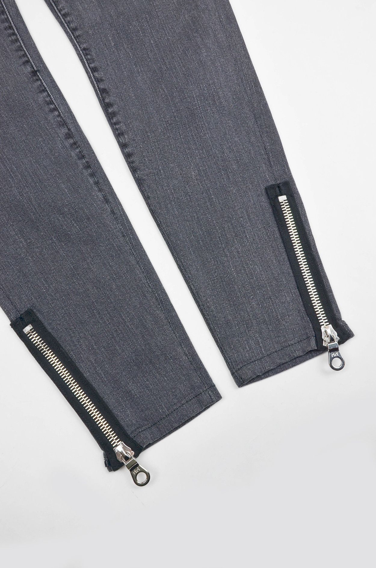 Saint Laurent Paris Saint Laurent D01 Skinny Jeans Grey Zip Hem Slim Fit - 30 Size US 30 / EU 46 - 12 Thumbnail