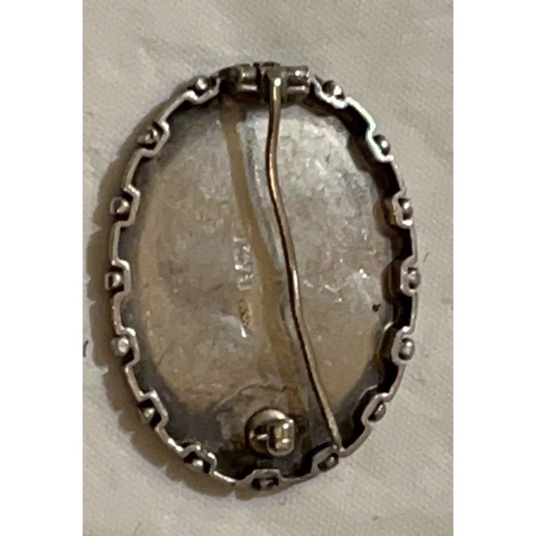 Other Antique Victorian Signed WCM Sterling Silver & Rose Gold Pin Size ONE SIZE - 8 Thumbnail