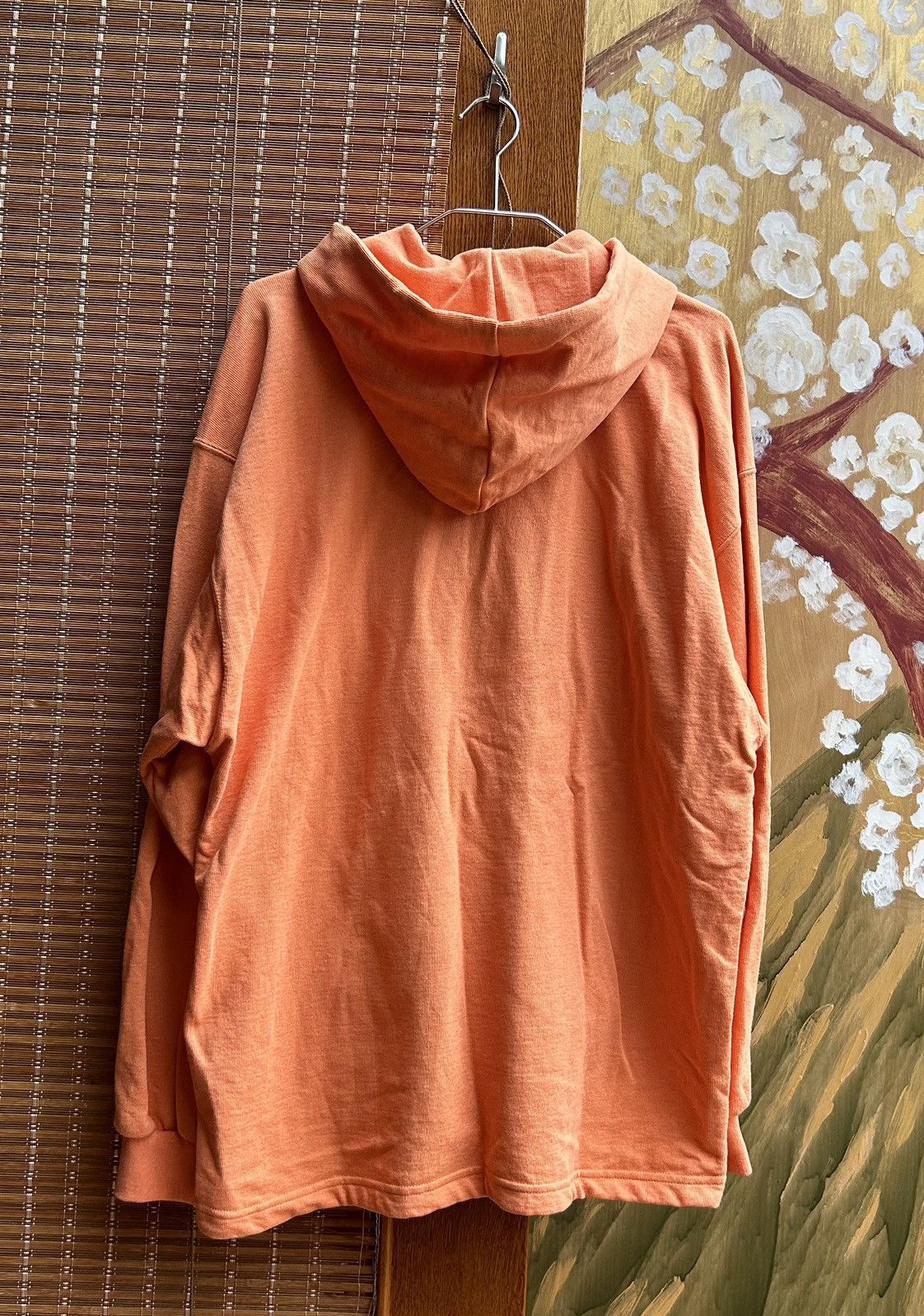 Nike × Vintage Vintage 00’s Nike Zip Up Hoodie Orange Size M Dead Stock Size US M / EU 48-50 / 2 - 2 Thumbnail