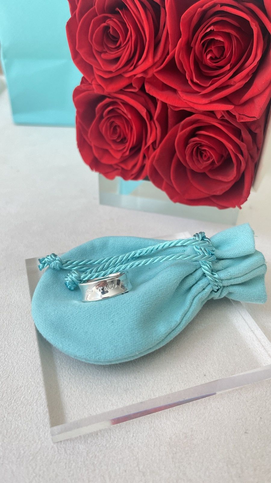 Tiffany & Co. 1837 Ring in Sterling Silver size 5.5 NEW $450