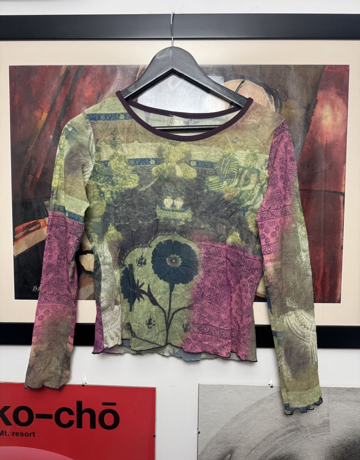Vintage Rare Vintage Multi Japanese Mesh top like jean paul gaultier Size M / US 6-8 / IT 42-44 - 1 Thumbnail