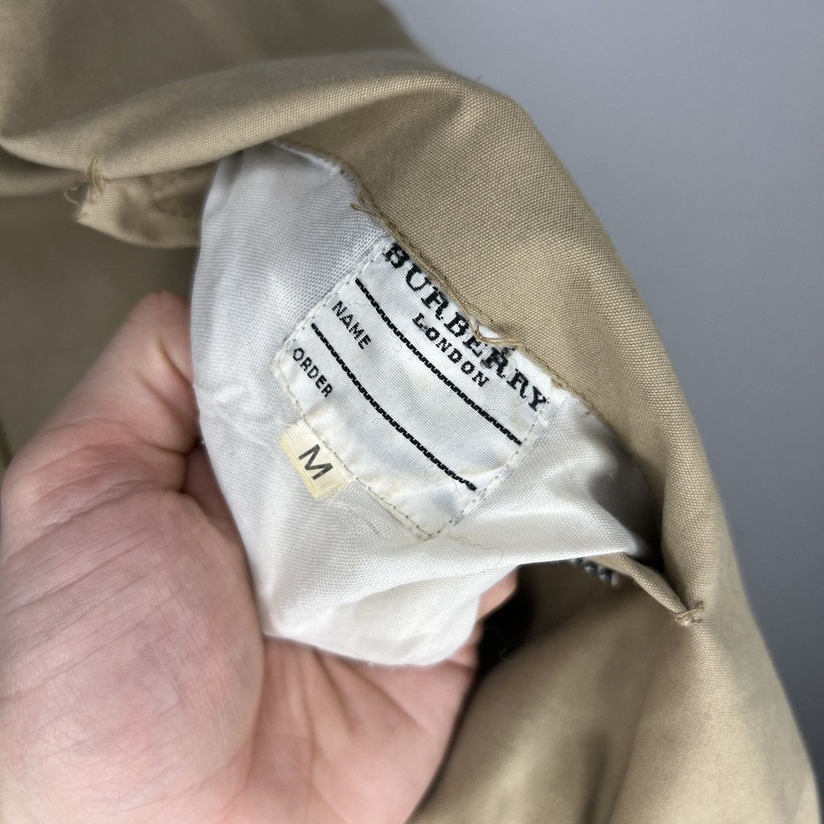 Burberry London Nova Check Jacket Reversible Beige