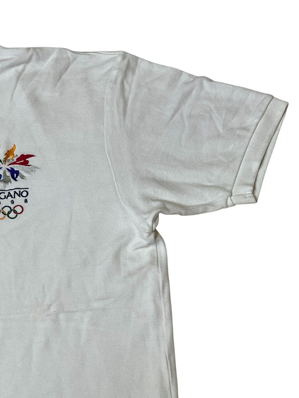 USA Olympics Vintage mizuno OLYMPIC NAGANO winter games 1998 polo shirt Size US L / EU 52-54 / 3 - 6 Thumbnail