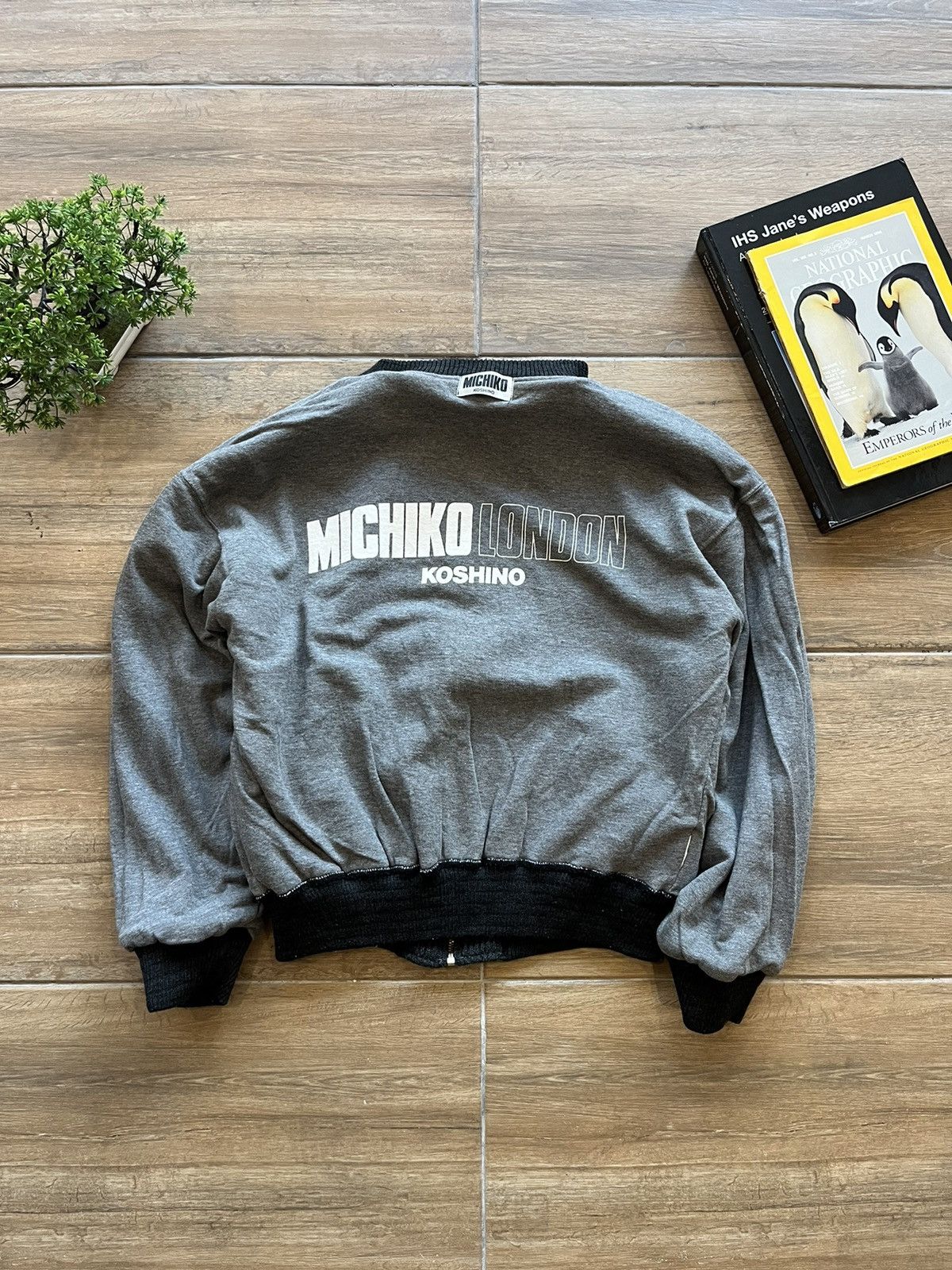 Michiko Koshino × Michiko Koshino London Michiko Koshino Reversible Sidetape Jacket Size US M / EU 48-50 / 2 - 12 Thumbnail