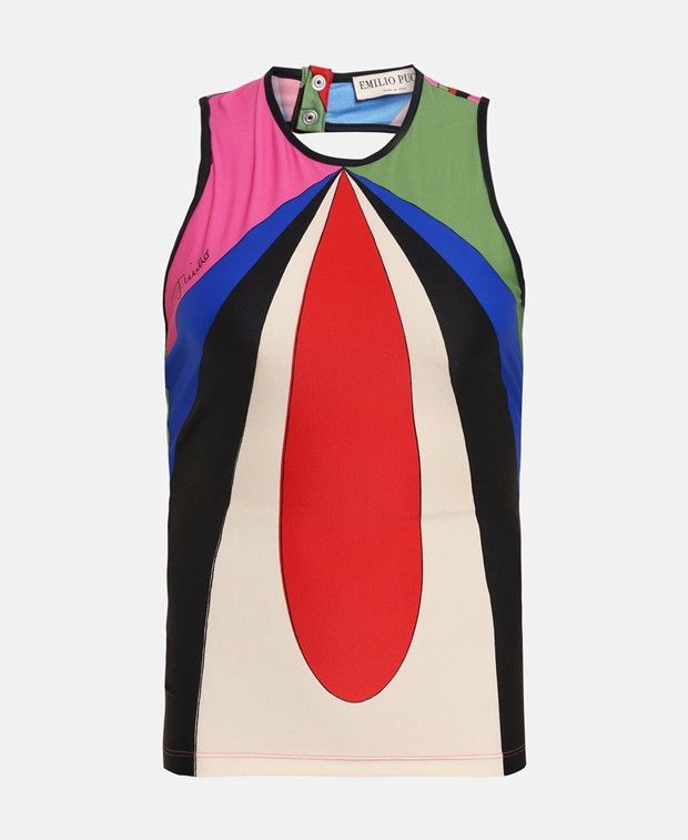 Emilio Pucci Sleeveless top Size XS / US 0-2 / IT 36-38 - 1 Thumbnail