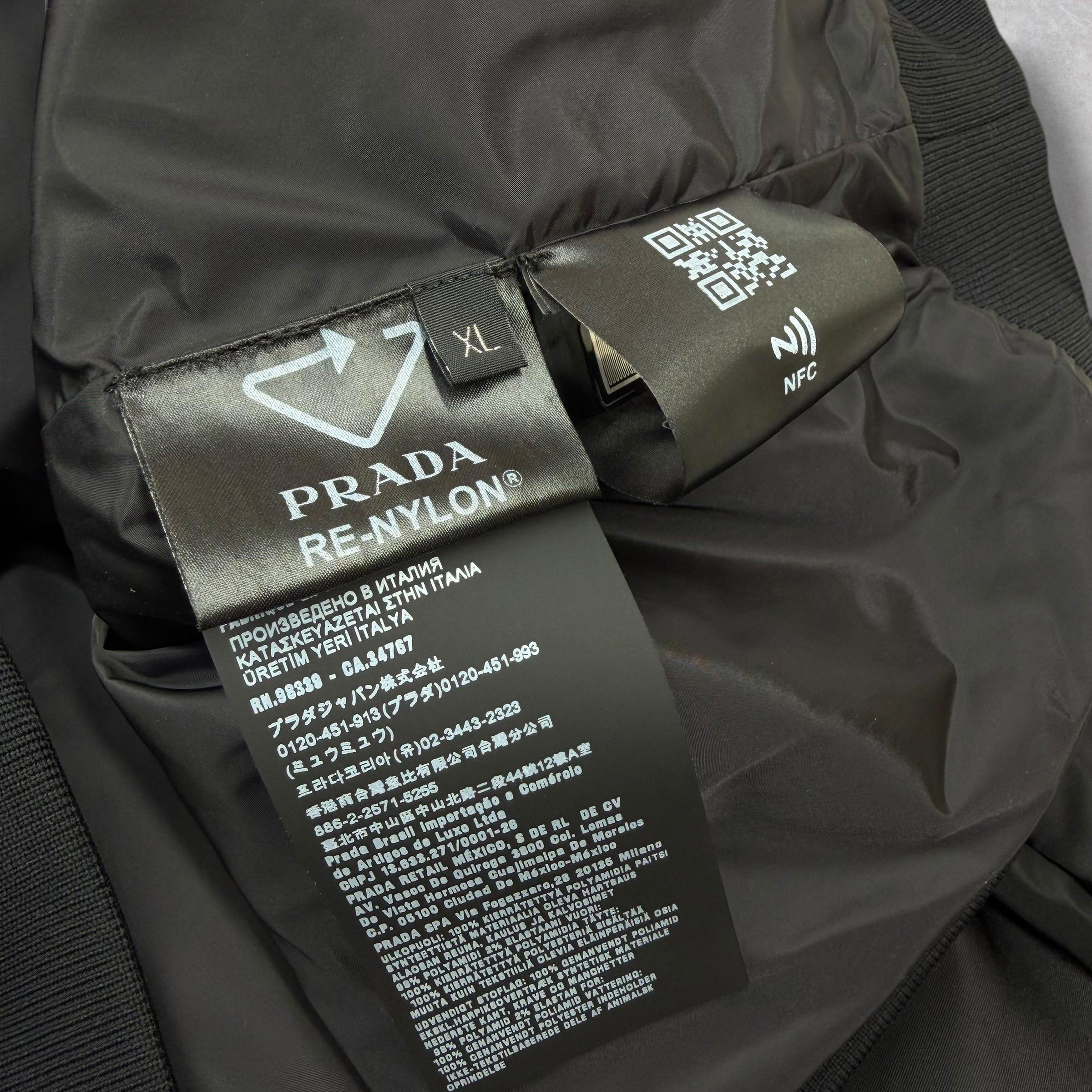 Prada Prada Adidas Re-Nylon Black Sweatshirt XL Size US XL / EU 56 / 4 - 8 Thumbnail