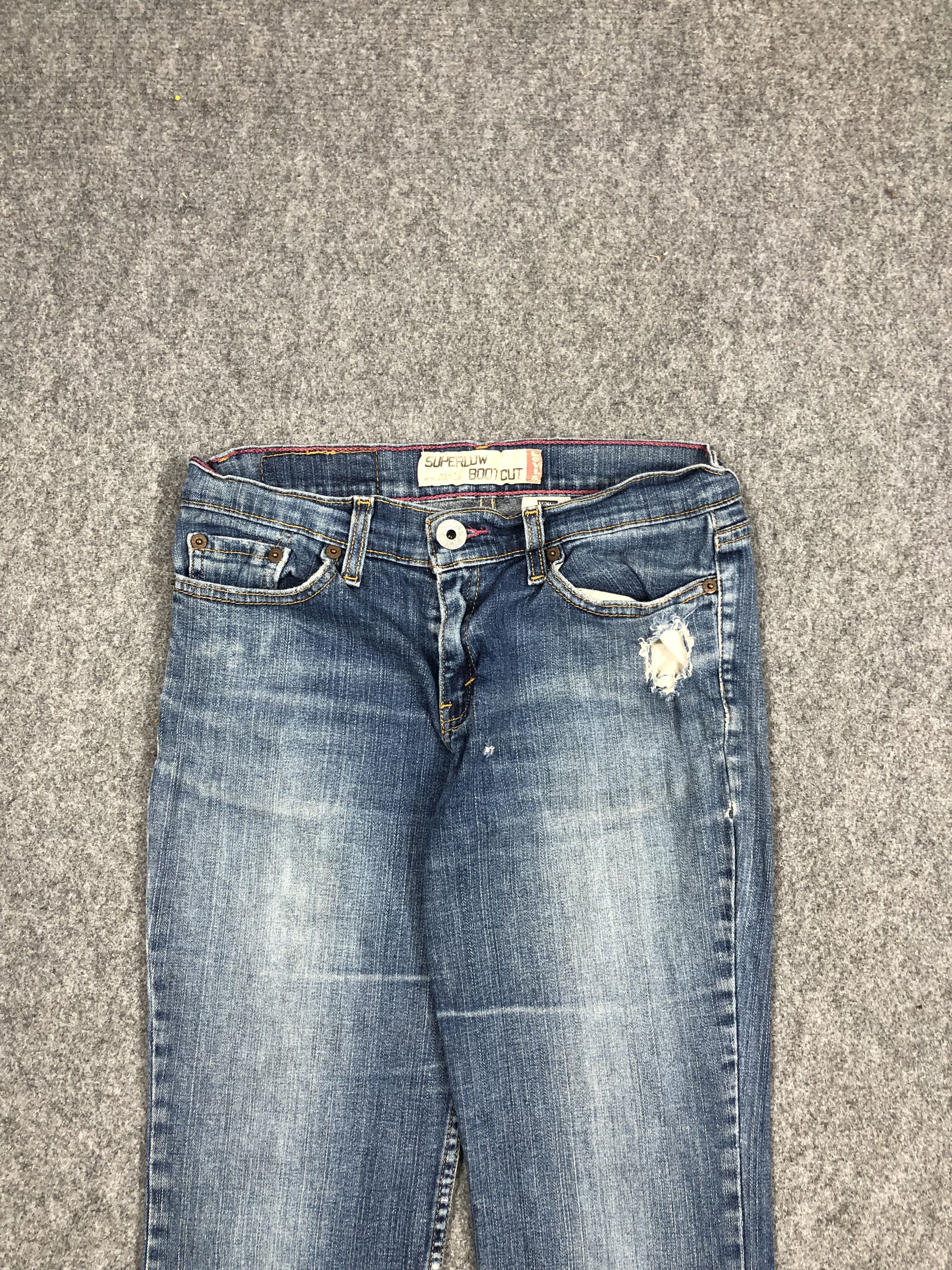 Levi's Vintage Levis 518 Superlow Bootcut Jeans DPP0021 Size US 28 / EU 44 - 2 Thumbnail